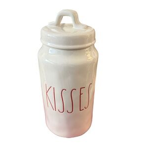 Rae Dunn Kisses Large Canister